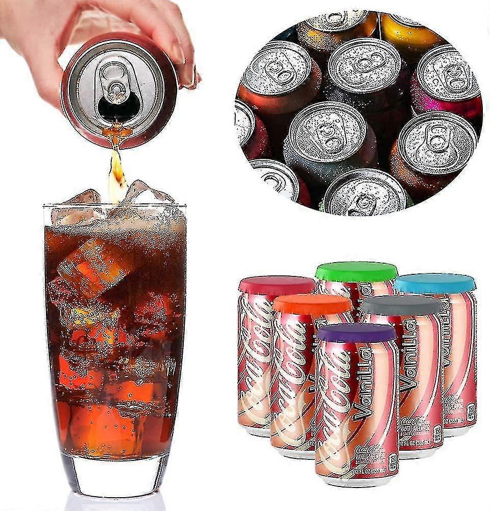 Reusable Can Lids 6-Pack Silicone