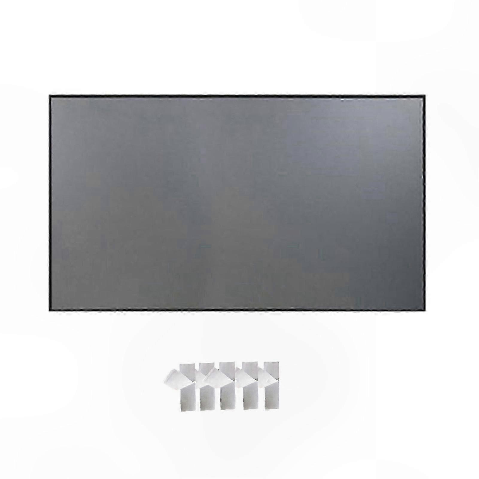 Portable Folding Projection Screen with Anti-Glare Feature, Multiple Sizes Available