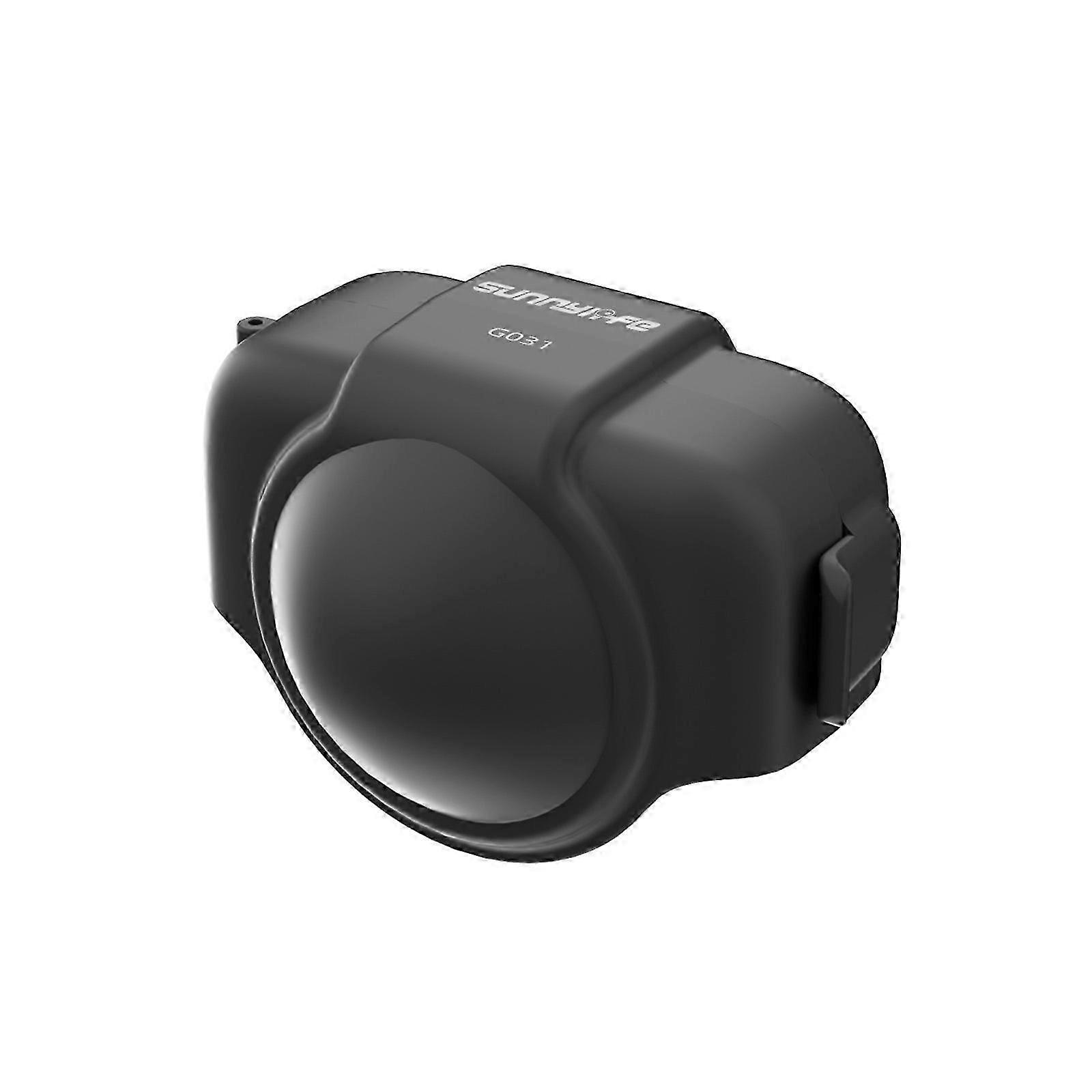 Lens-Shaped Drop Resistant Cover