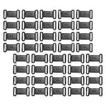 Front Closing Bra Buckles ABS Adjustable Underwear Fasteners 750Pcs