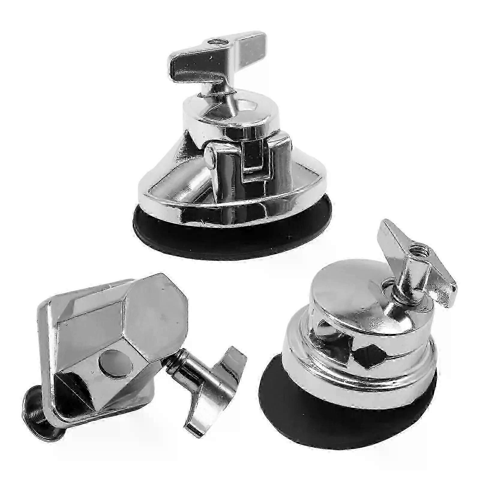 Alloy Drum Kit Mount Bracket Floor Tom Leg Mount Bracket Replacement Clamp Replacement compatible with Tom Drum Set Replacement