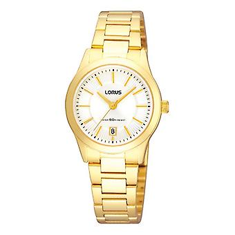 Lorus Watches Quartz Analog Women Watch with RH702AX9 Gold Plated Stainless Steel Bracelet