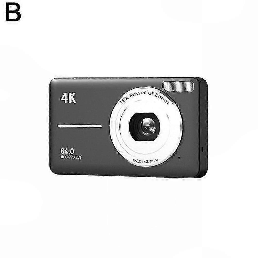 Digital Camera Retro CCD 64MP HD Portable Compact Camera for Students