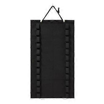 Felt Hanging Storage Bag for Taekwondo Belt Storage Wall-Mounted Accessory Storage with Multiple Pockets-SFYGV