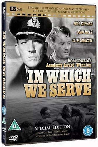 "In Which We Serve" [U], DVD.