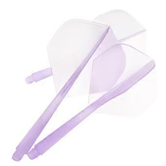 6/9pcs 2BA Screw Soft Darts Anti-fall Integrated Dart Flights and Shafts Plastic Transparent Darts Universal Darts Accessories