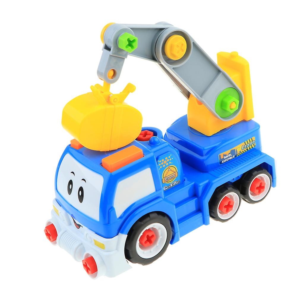 kran engineering kjøretøy leketøy montering kit