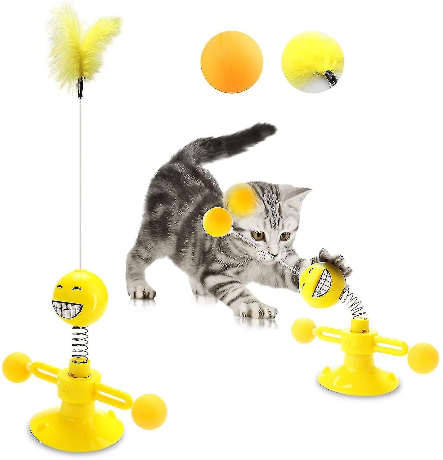 Indoor Interactif Cat Toy Cat Toy Ball Interactive Cat Toys @bugu