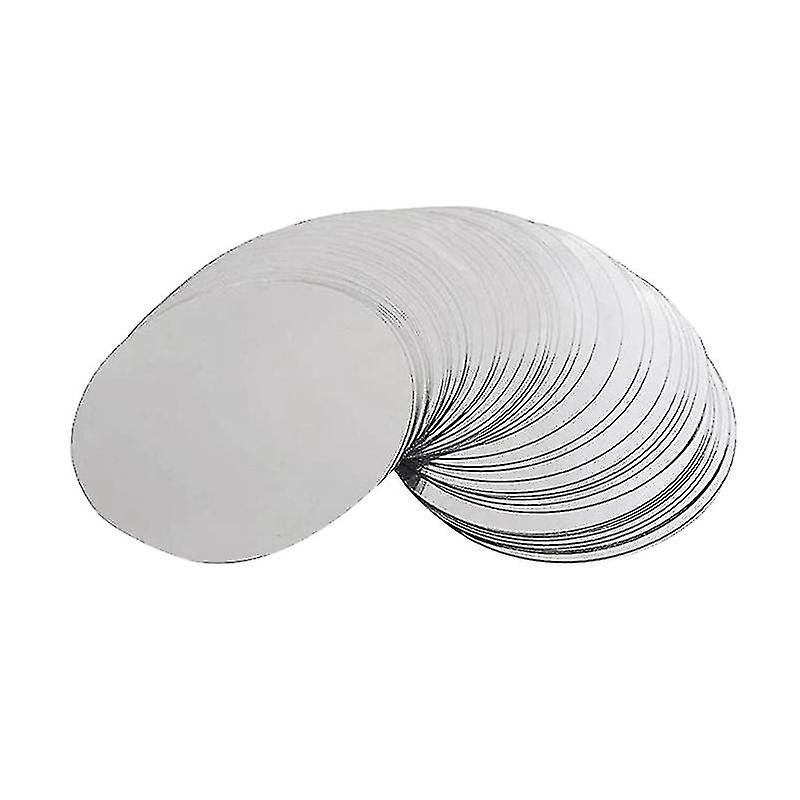 150 Pcs 3 Inch Silver Wine Pourer Discs Drip-proof Drop Drip