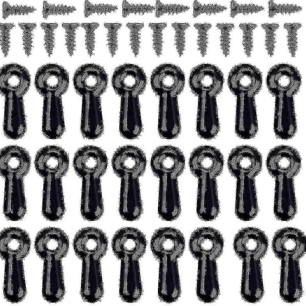 Turn Button Fasteners Set, 100 Pcs Backing Clips Photo Hardware Clips