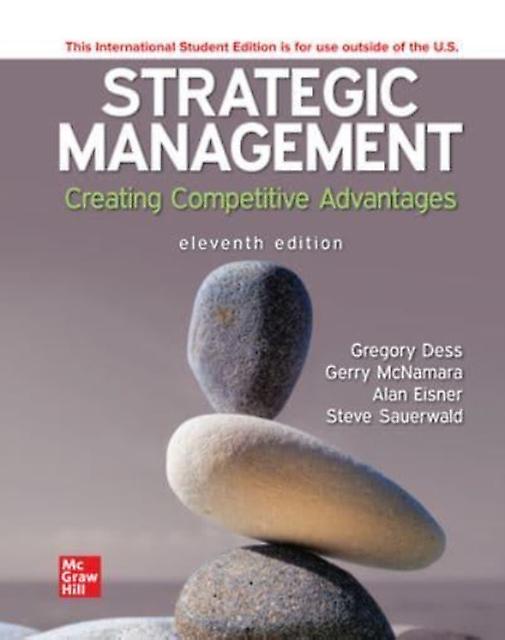 Strategic Management Creating Competitive Advantages Ise by Gerry McNamara Paperback Book