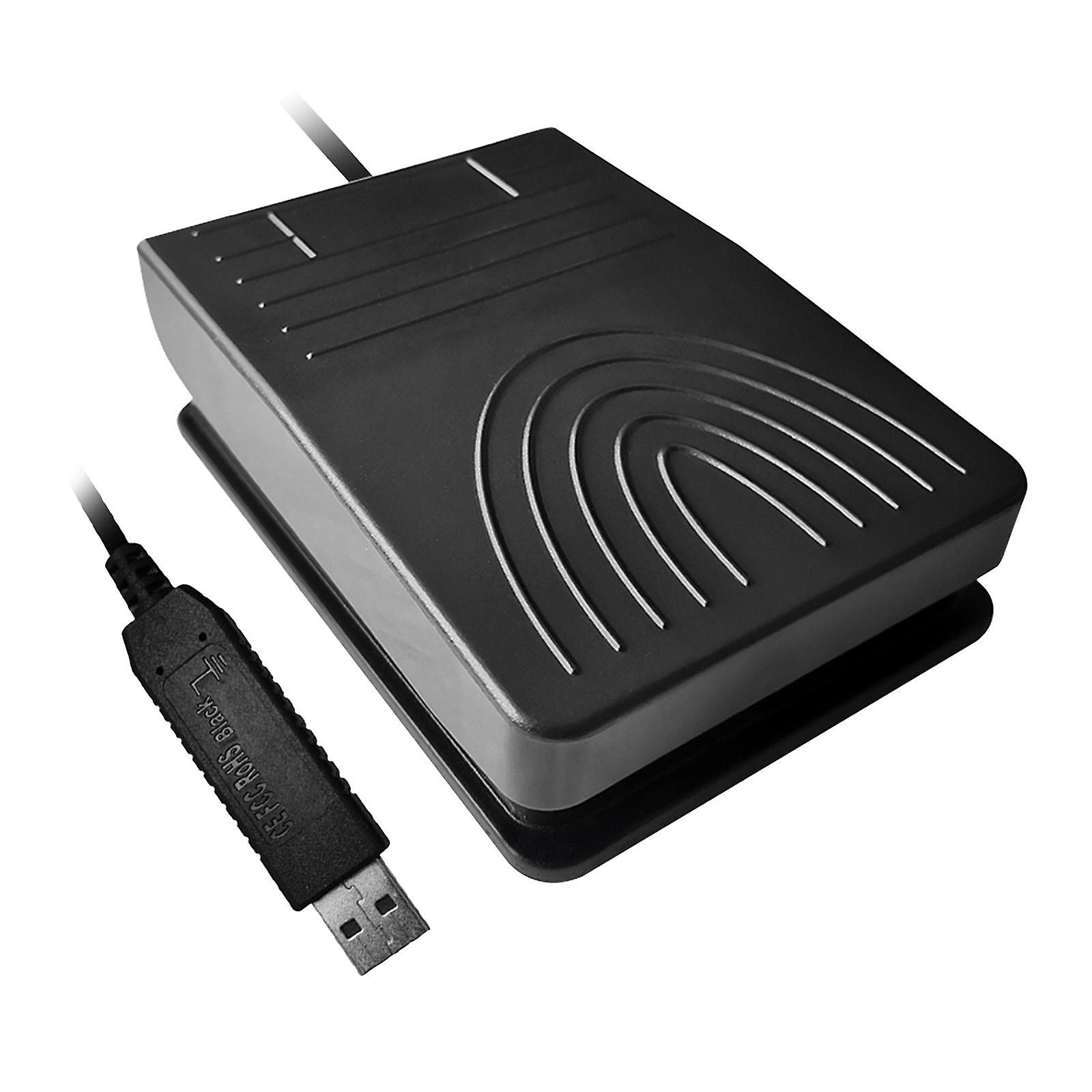 220V USB Foot Pedal Switch Computer Mouse Optical Switch Control Footpedal