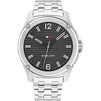 Jason Men's Analog Quartz Watch with Stainless Steel Bracelet 1710486