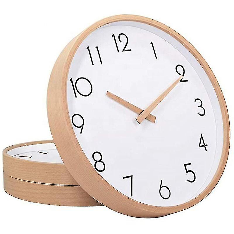 Silent Sweep Literary Clock, Simple Design, Clock, Clock