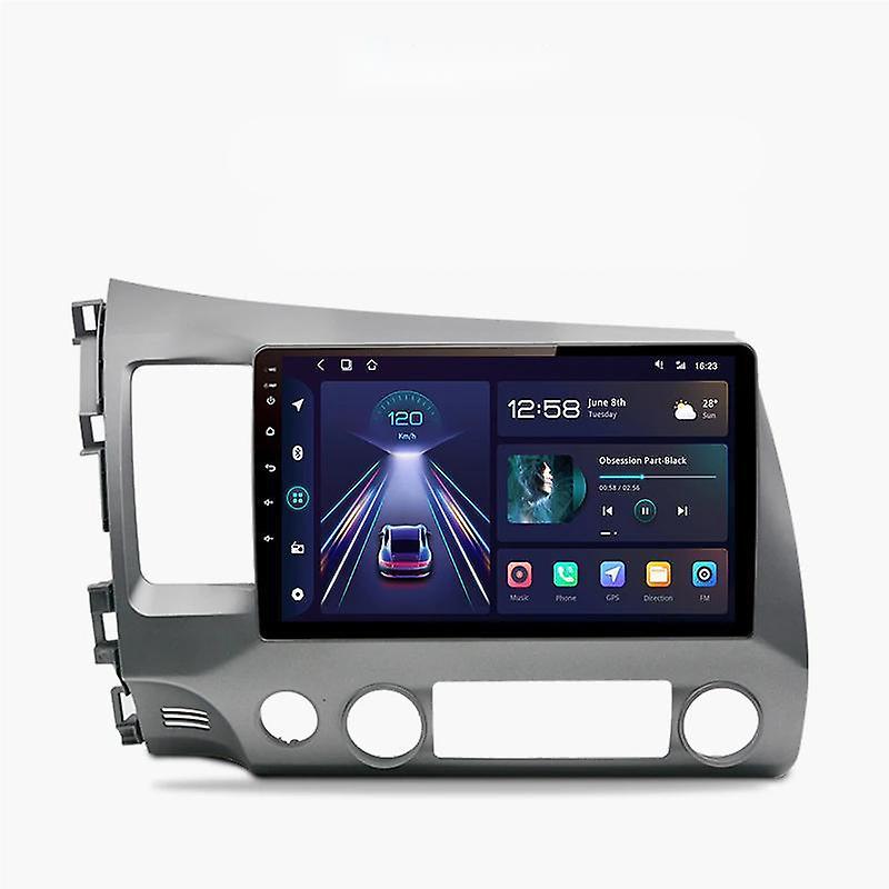 Carplay Android Auto Car Radio For Honda Civic 8 2005-2012 Multimedia GPS autoradio 4G WIFI DSP