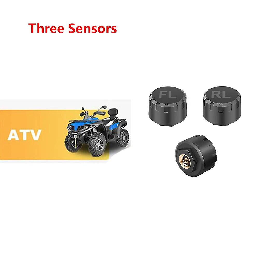 Car Tmps Tire Pressure Sensors Motorcycle Tpms Bluetooth-compatible Tire Pressure Monitoring System External Sensor Android/ios