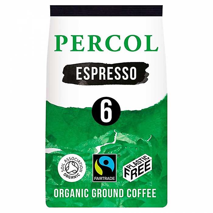 Percol Plastic Free Ground Coffee - Espresso 6