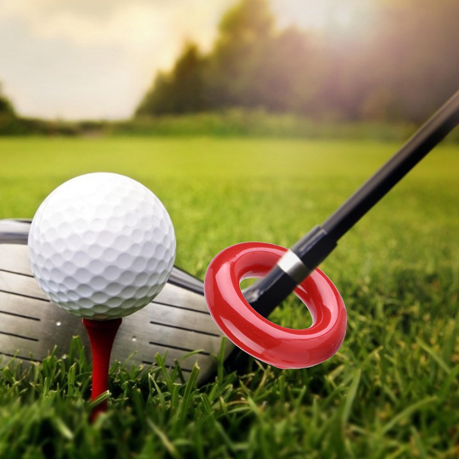 Golf Weight Ring 1Pcs Golf Swing Weight Aggravating Counterweight Ring Golf Training Tool(red)