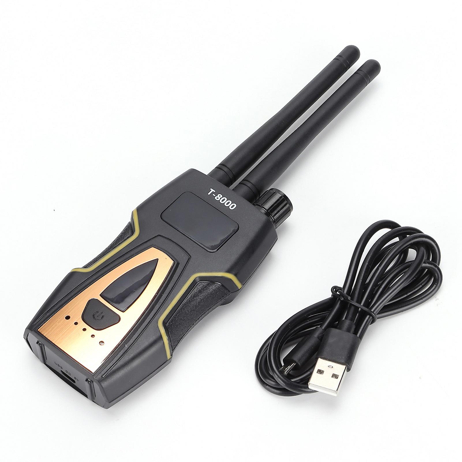 Wireless Bug Detector T8000 – Find GSM/GPS Tracking Devices in Hotels & Bedrooms