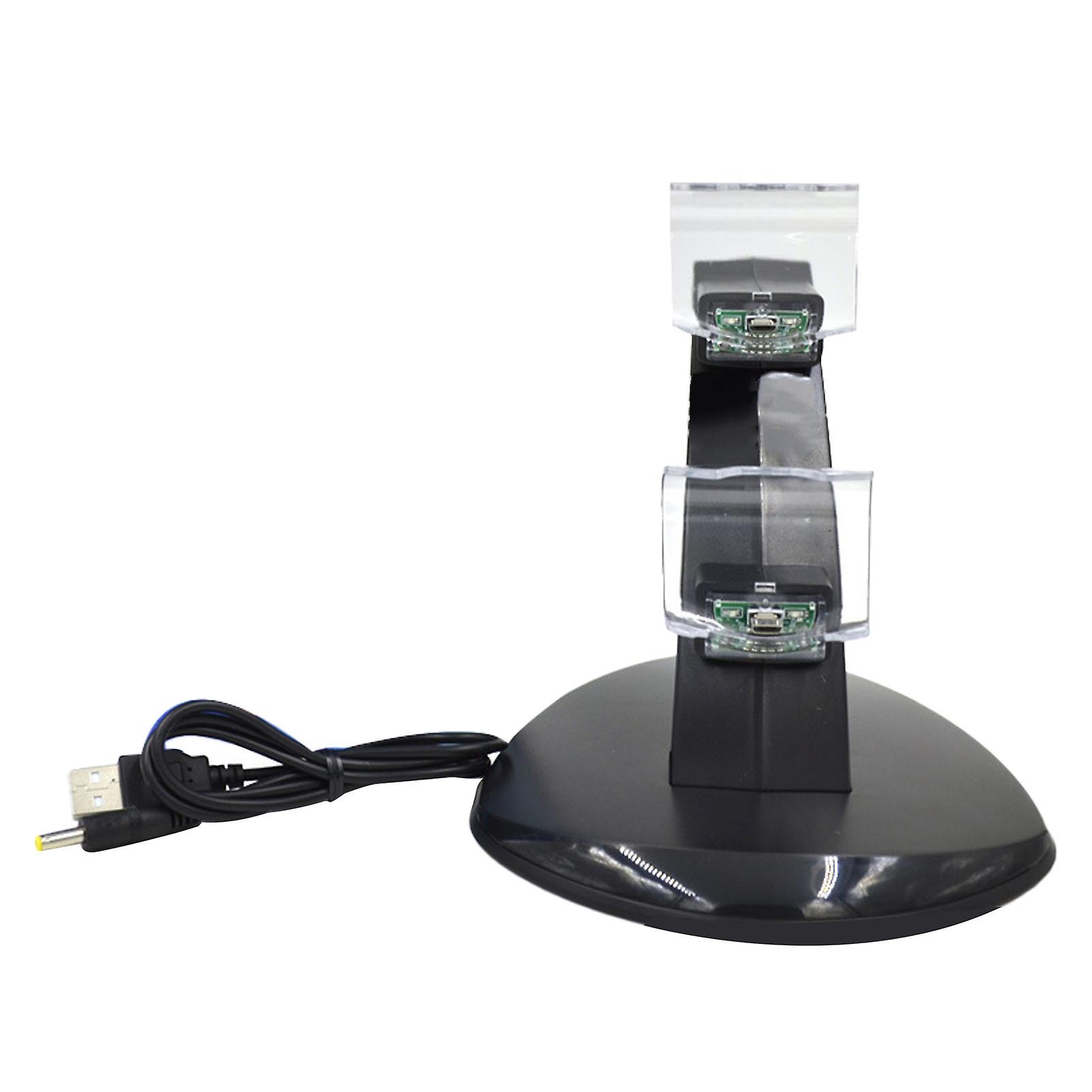 for PS4 Controller Charger Multiple Protection Dual Dock Station with Indicator Light for PS4 for PS4 Slim Controller