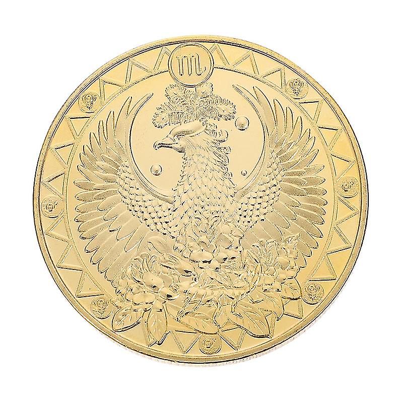 1pcs Scorpio Collection Coin