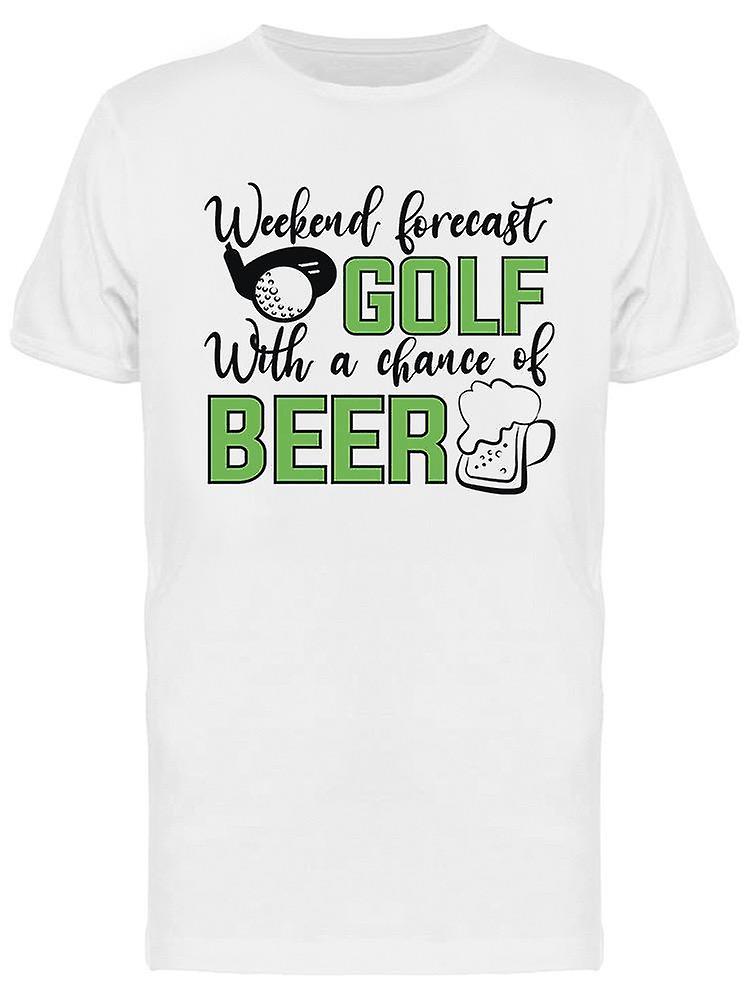 Download Golf With A Chance Of Beer Tee Men's -Image by ...