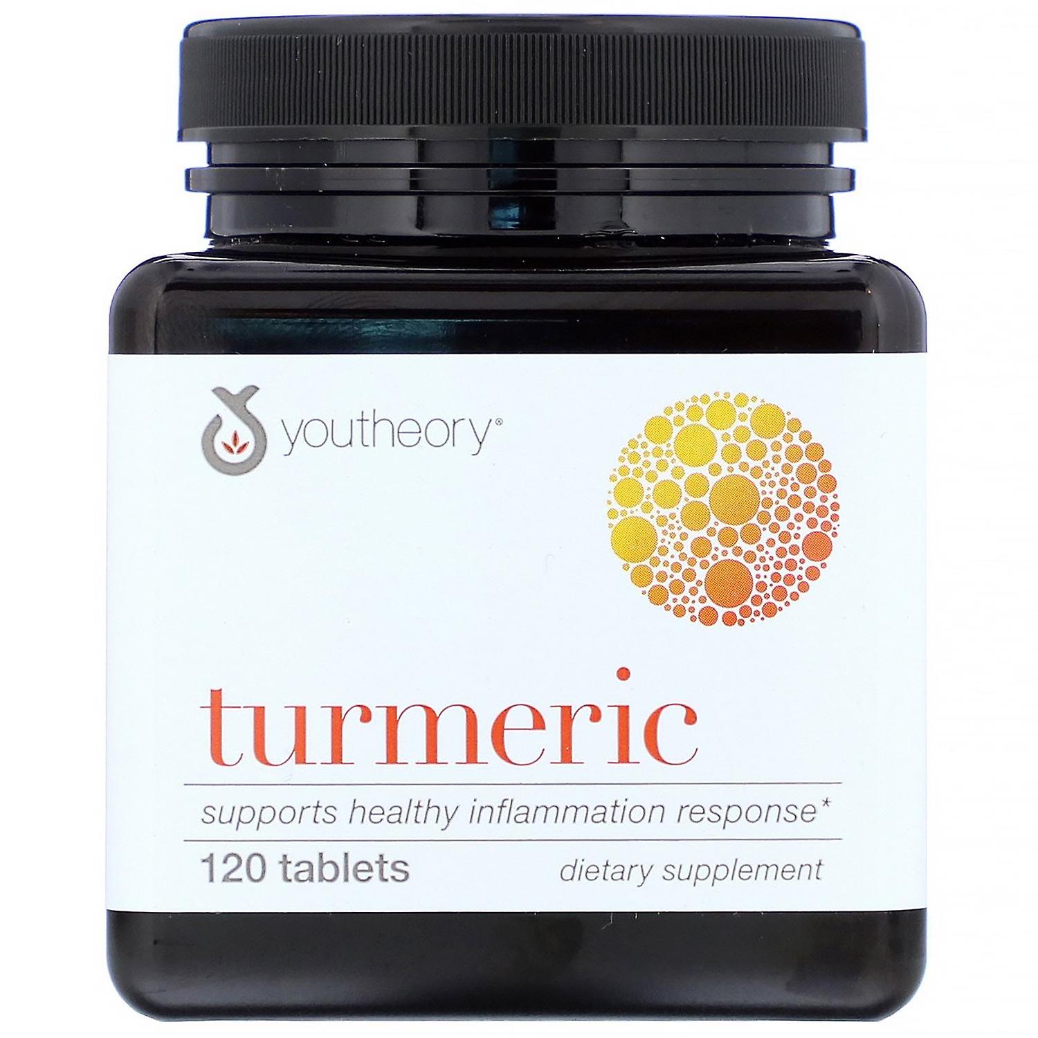 Youtheory, Turmeric, 120 Tablets