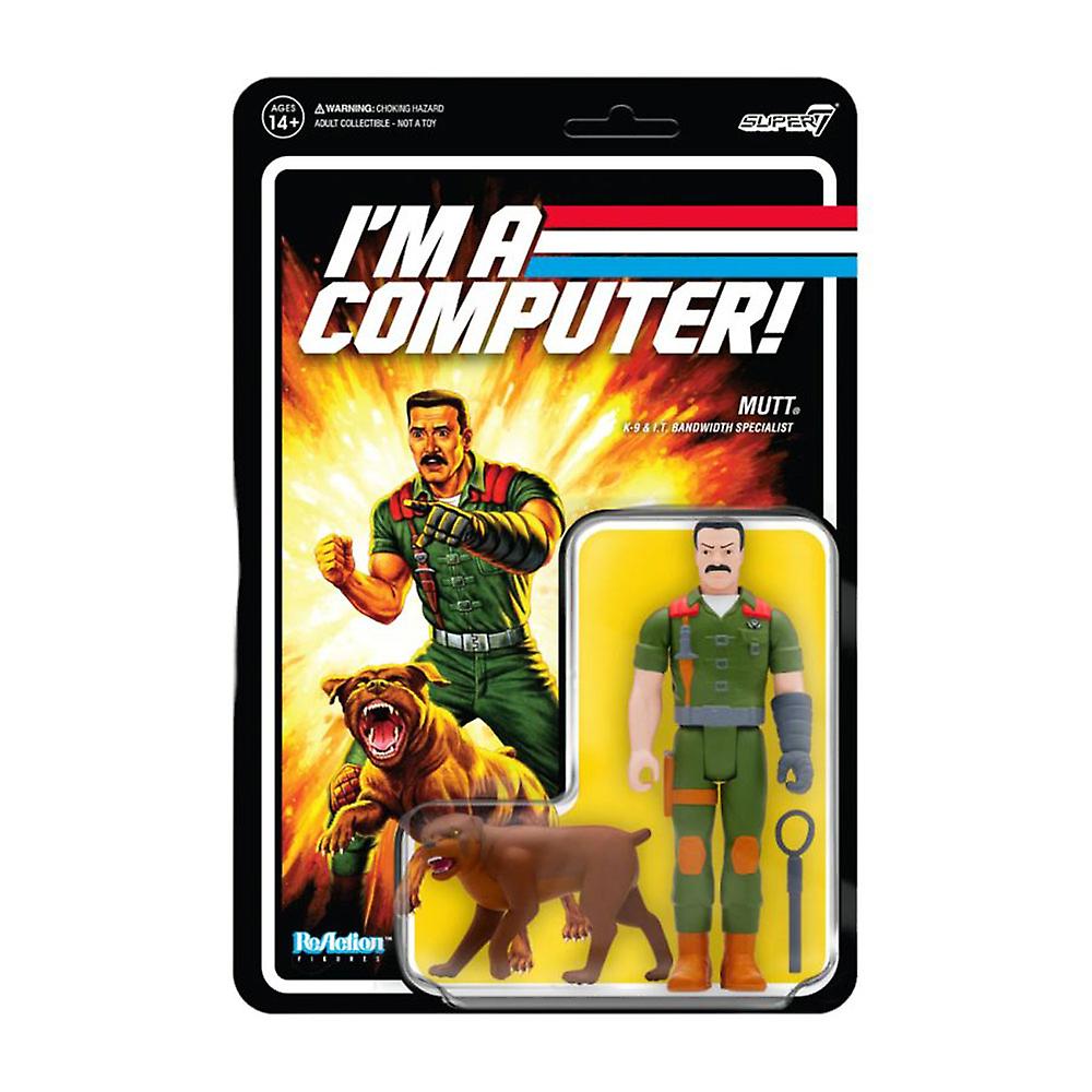 G.I. Joe Mutt I'm a Computer! PSA Highly Collectable ReAction 3.75-inch Figure