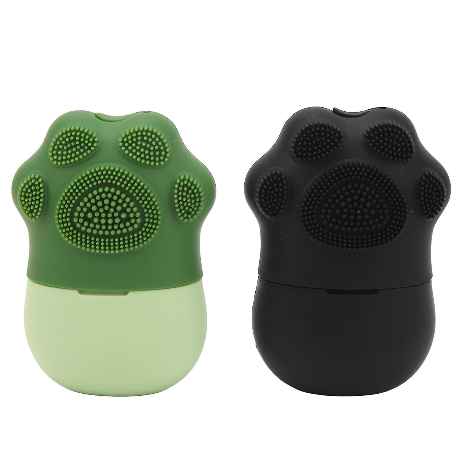 2PCS Ice Cube Roller Massager Cat Claw Shape Reusable Massage Silicone Ice Mold