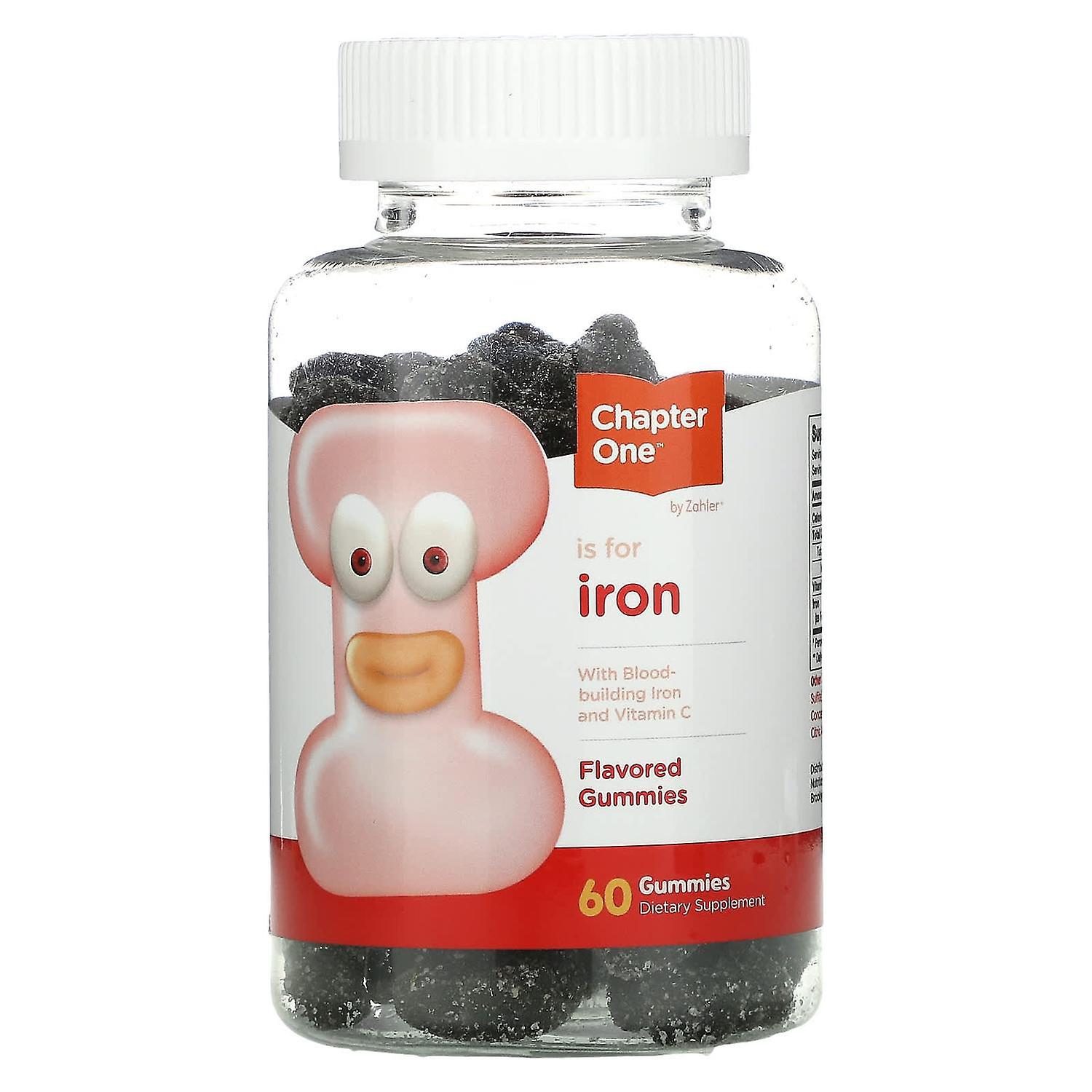 Chapter One, I Is for Iron, Flavored Gummies, 60 Gummies