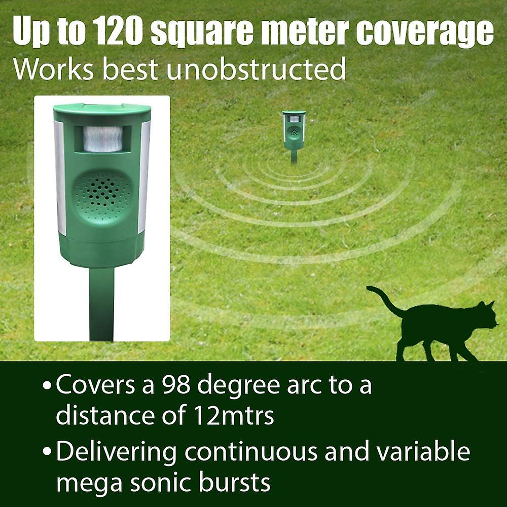 Defenders megasonic cat repeller, motion activated cat repellent