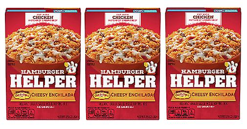 Hamburger Helper Enchilada au fromage Paquet de 3