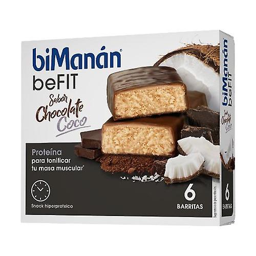 Chocolate Coconut Bar (Pro Method) 6 bars of 27g