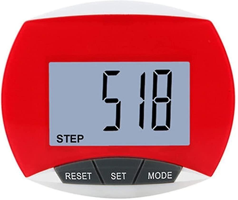 Clip-on Pedometer Simply Operation Walking Running Pedometer With Calories Burned And Step