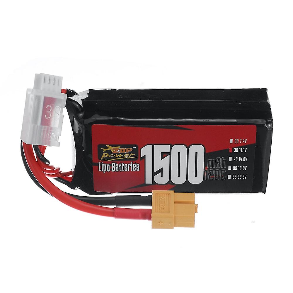 ZOP Power 3S 11.1V 1500mAh 120C LiPo Battery XT60 Plug for RC Drone
