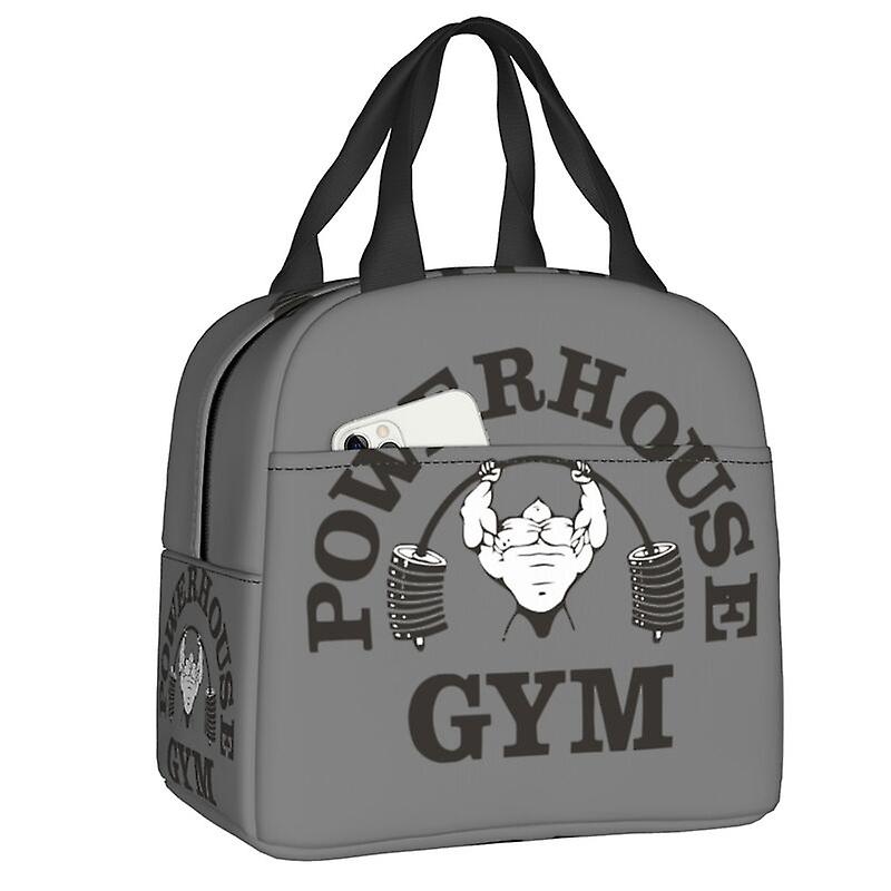 الألم هو كسب حقيبة غداء الصالة الرياضية للرجال النساء القوة برودة صندوق غداء معزول دافئ للعمل المدرسي للطلاب حقائب حمل طعام نزهة