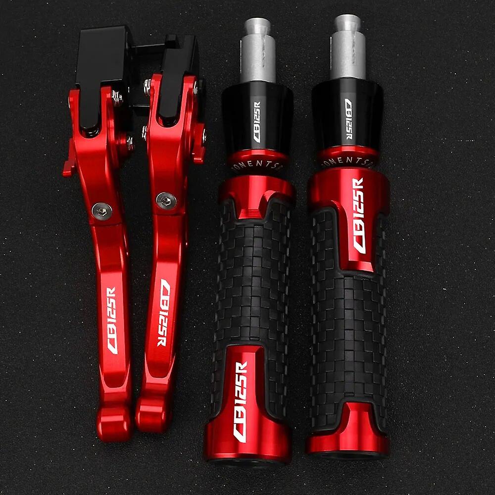 Motorcycle Handle Levers Clutch Brake Levers Handlebar Grips For Honda 