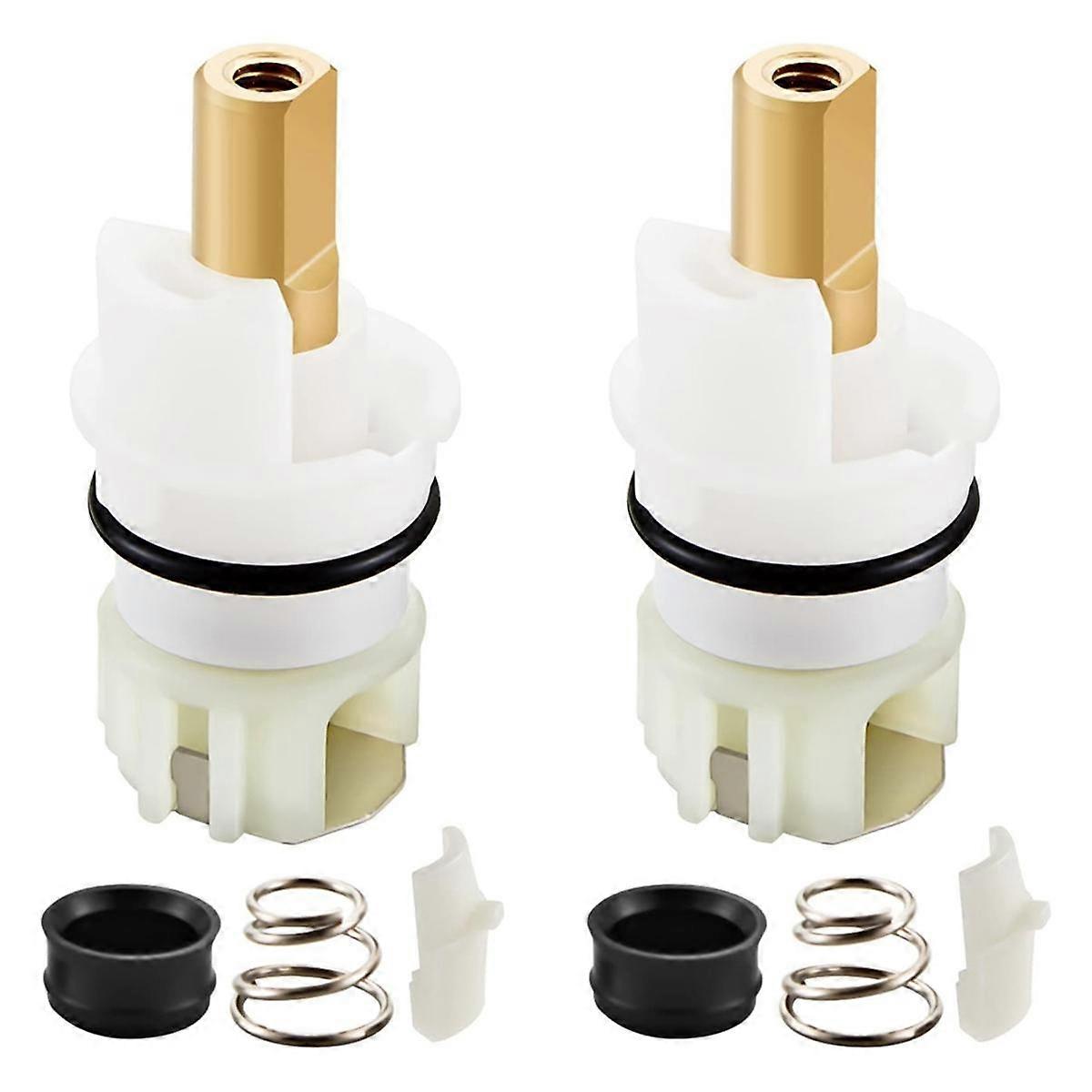 RP25513 Faucet Stem Assembly Replacement Kit for Two Handle Faucet Repair Kit with RP4993 Seats Spr