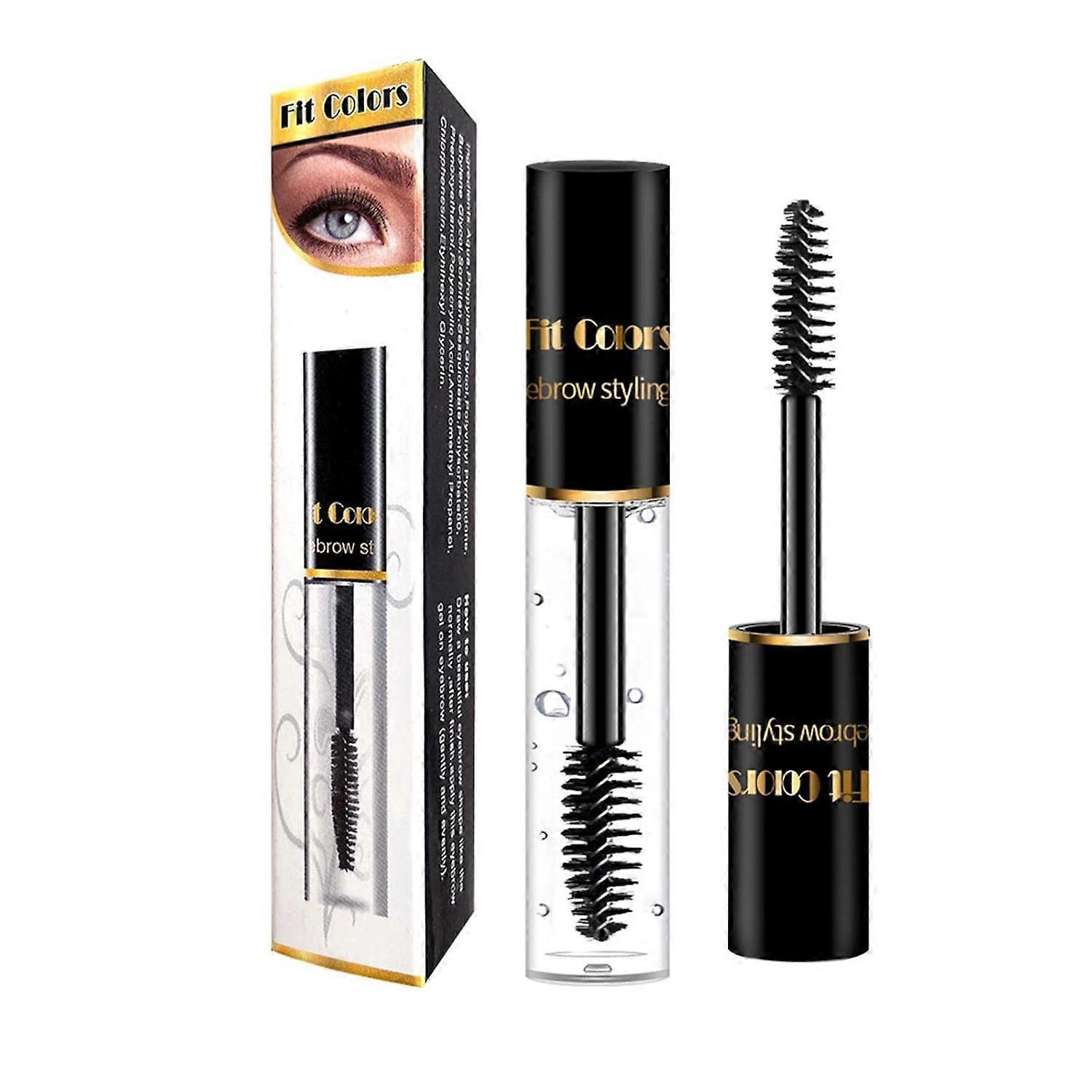 3D Eyebrow Styling Fluid Clear Eyebrow Setting Gel Waterproof Long Lasting Eyebrow Shaping Styling Gel Eye Cosmetics Natural Dense Brows