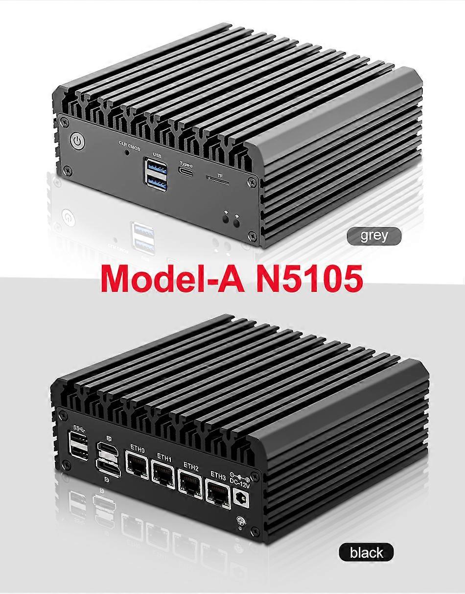 2.5g Soft Fanless Router 11th Pentium N6005 N5105 4 Intel I226 Nics 2*nvme 2*ddr4  Firewall Mini Pc Appliance Vpn Server