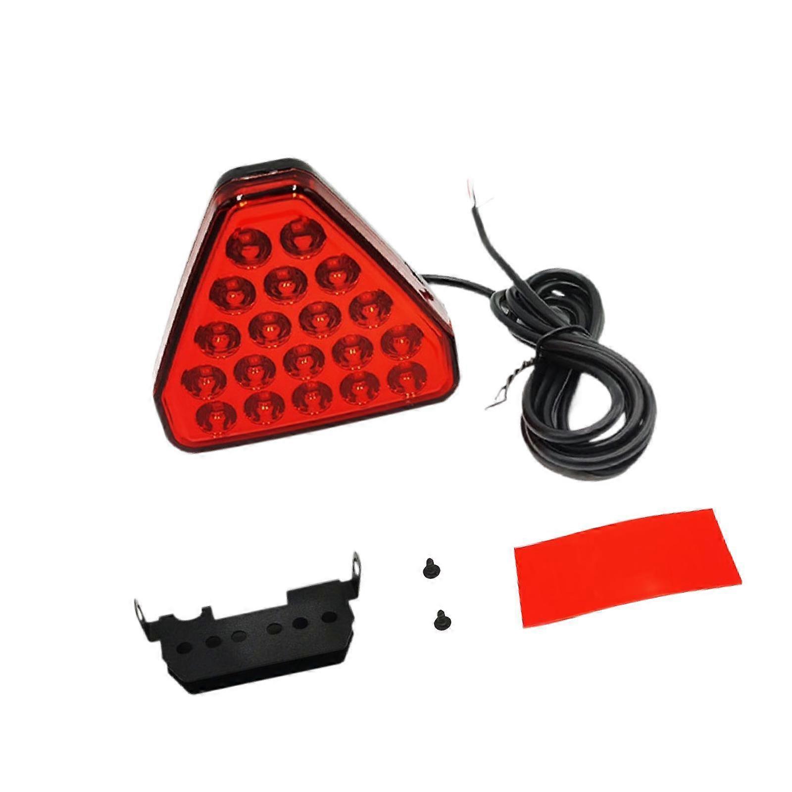 Generic LED Car Brake Light Waterproof for Car SUV Truck Blinking Tail Light Red Shell