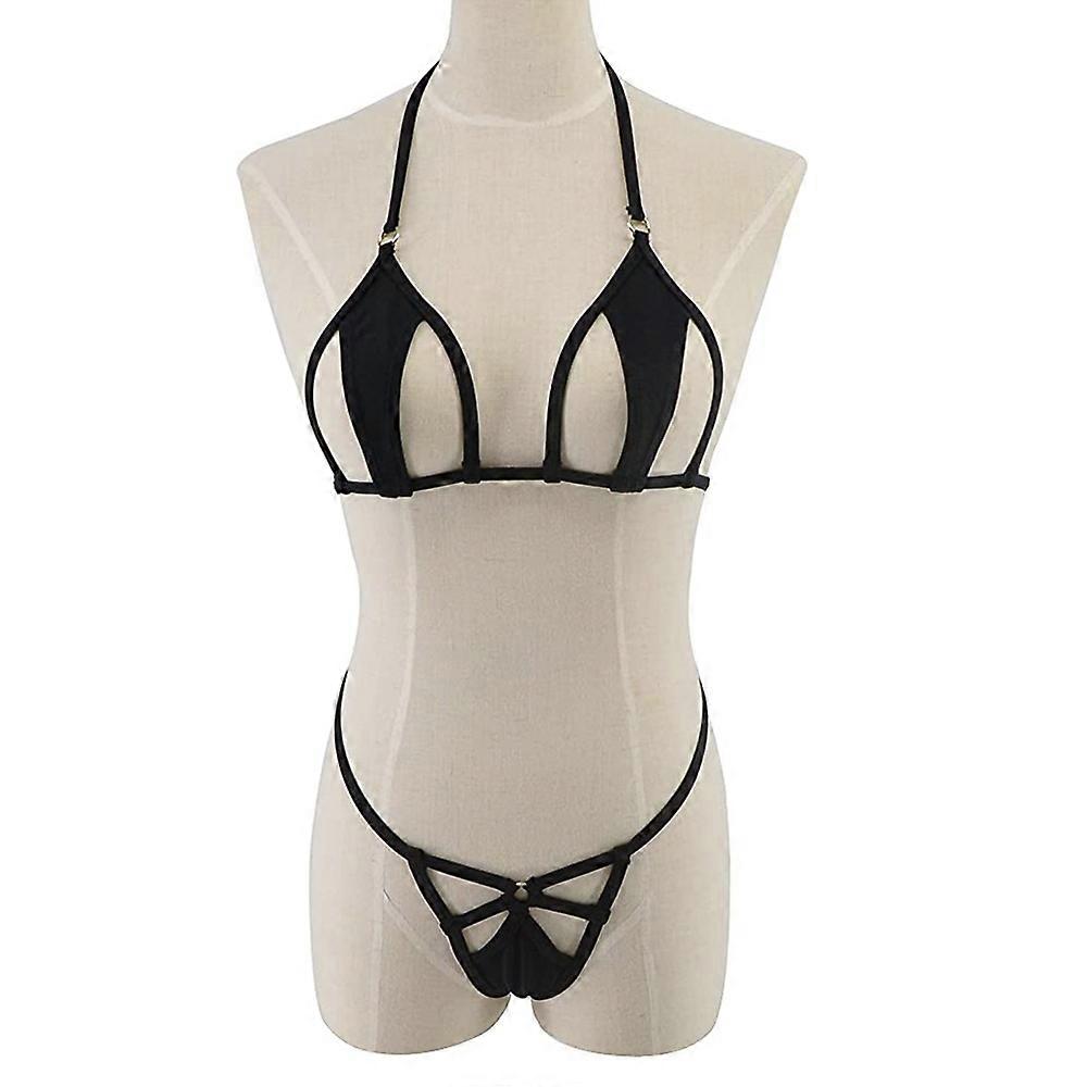 Cut-Out Micro Bikini Mini Badeanzug Damen Bademode