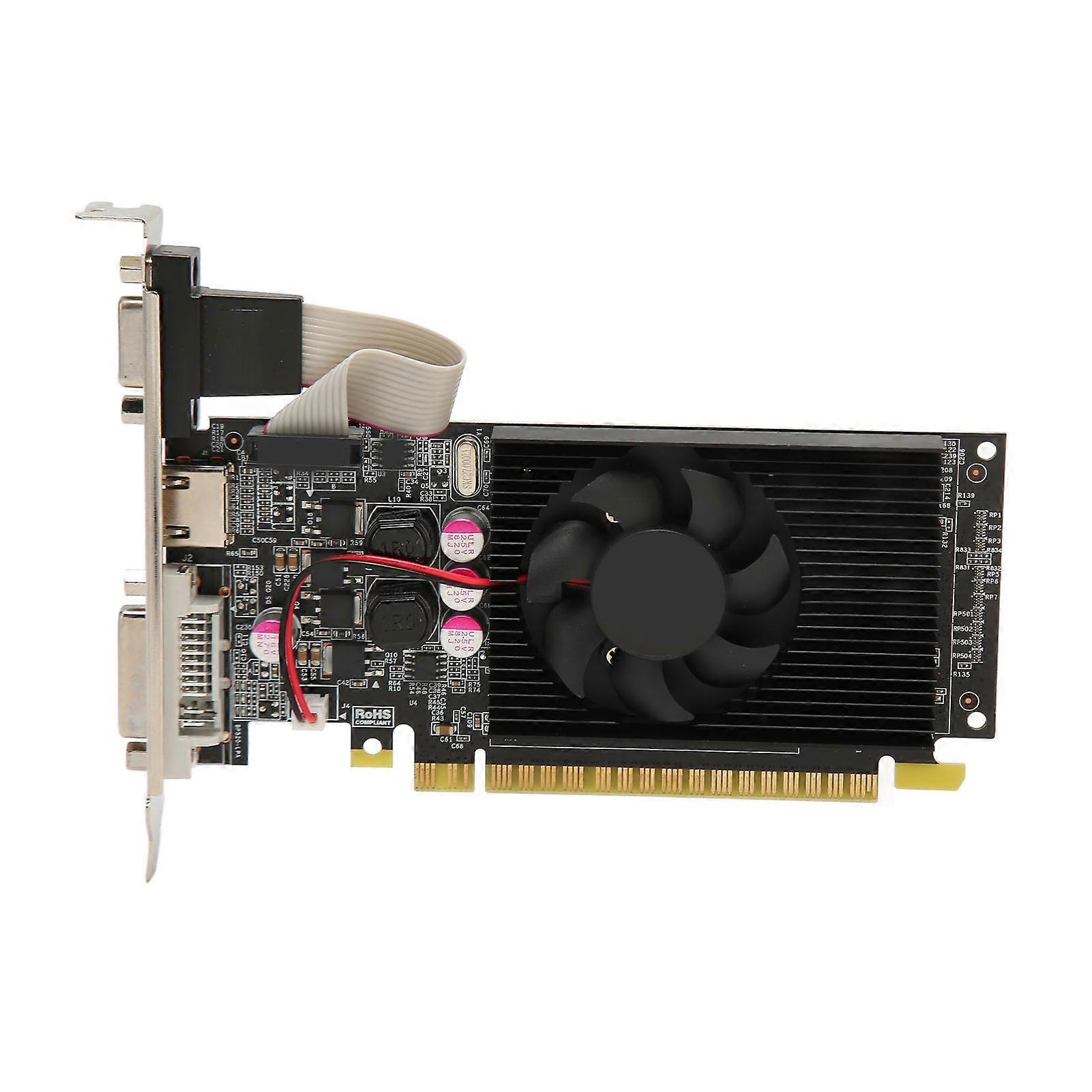 GT210 Grafikkarte 512M DDR3 64BIT Desktop Video Karte HD Multimedia Interface DVI VGA Video Spiel Grafikkarte Chip GT210 512M DDR3