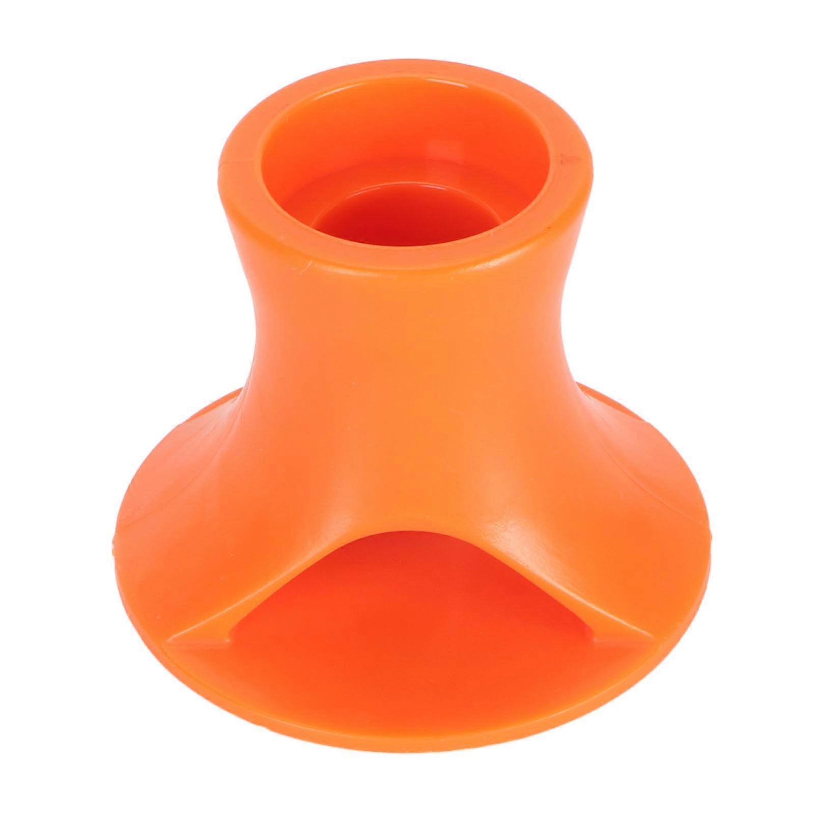 Liquid Glue Holder Sturdy Plastic Stable Base Time Saving Practical Glue Bottle Stand for Craft DIY Scrapbooking Orange