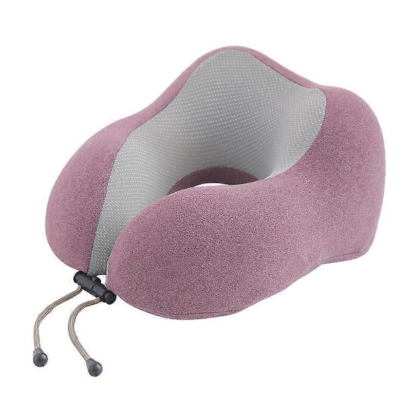 Soft Comfortable Travel Pillow U-shaped Memory Foam Nap Portable