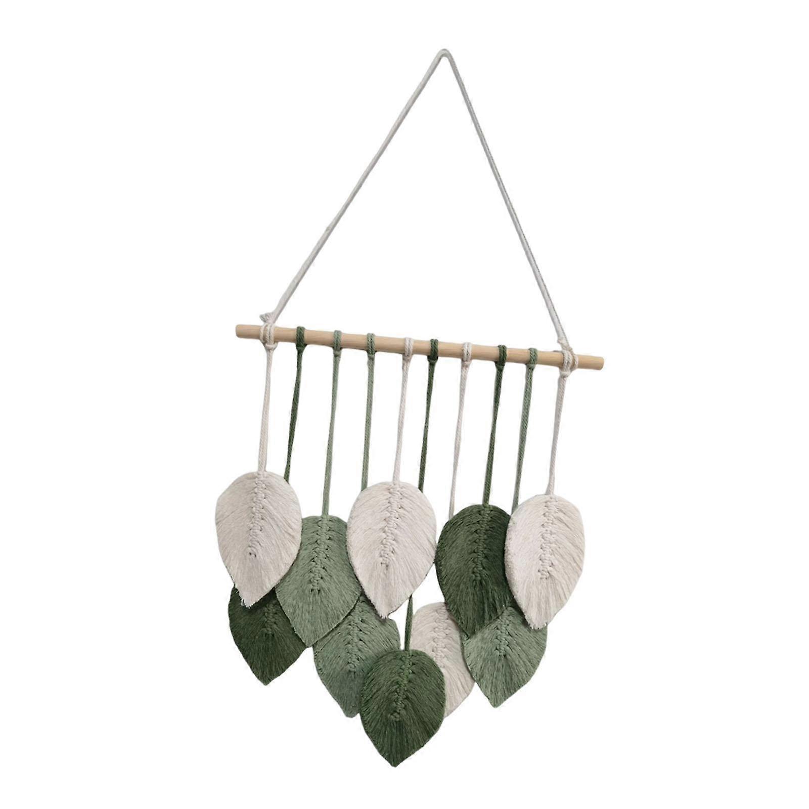 Macrame Wall Hanging Chic Backdrop Boho Tapestry Macrame 15.75inchx31.50inch Style A