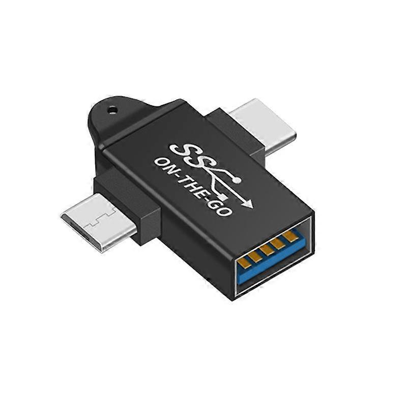 USB C to USB 3.0 OTG Converter USB 2 in 1 Type C -OTG Adapter