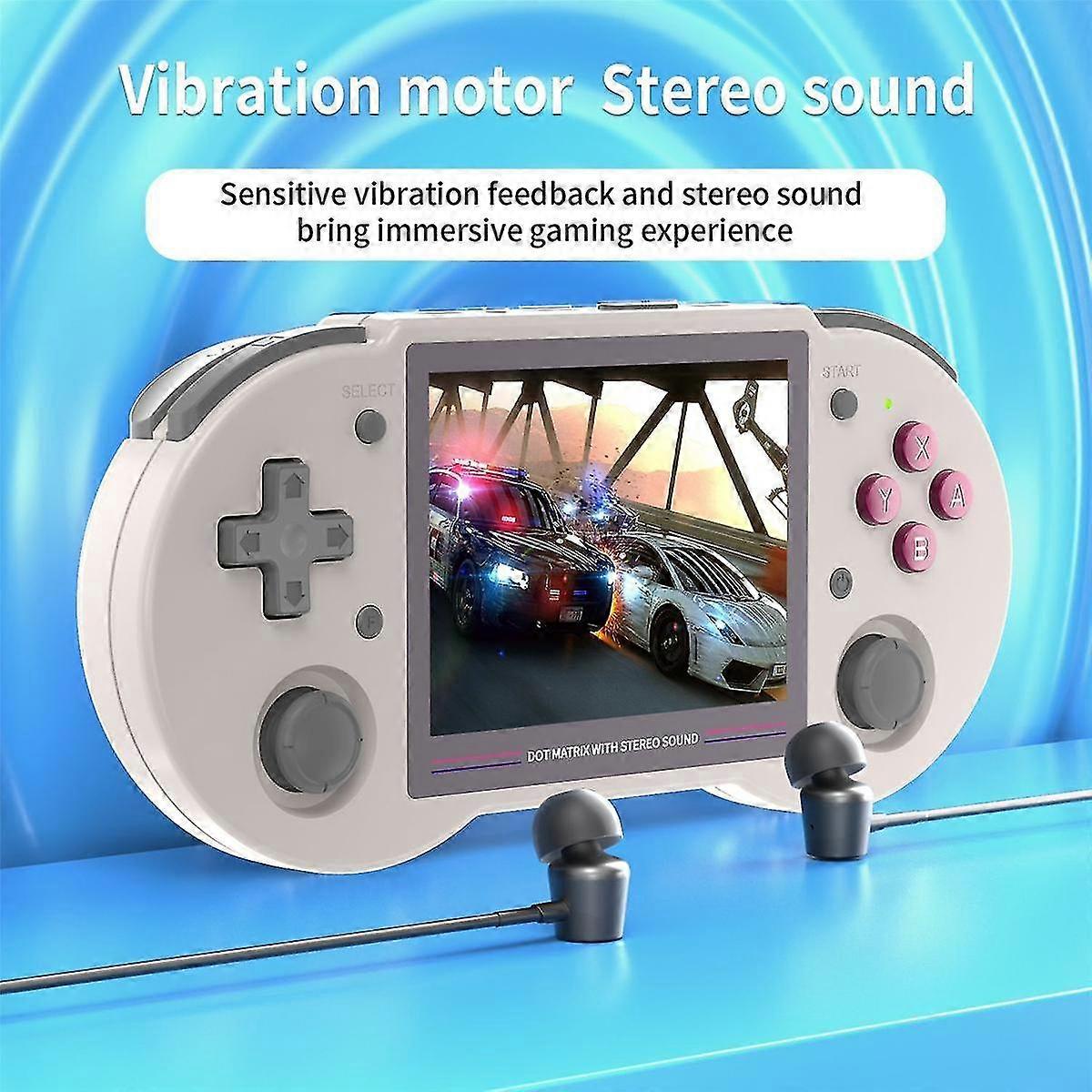 Rg353ps Handheld Game Console 3.5inch Ips Screen 64 Bit Linux System Retro Game Player -compatible