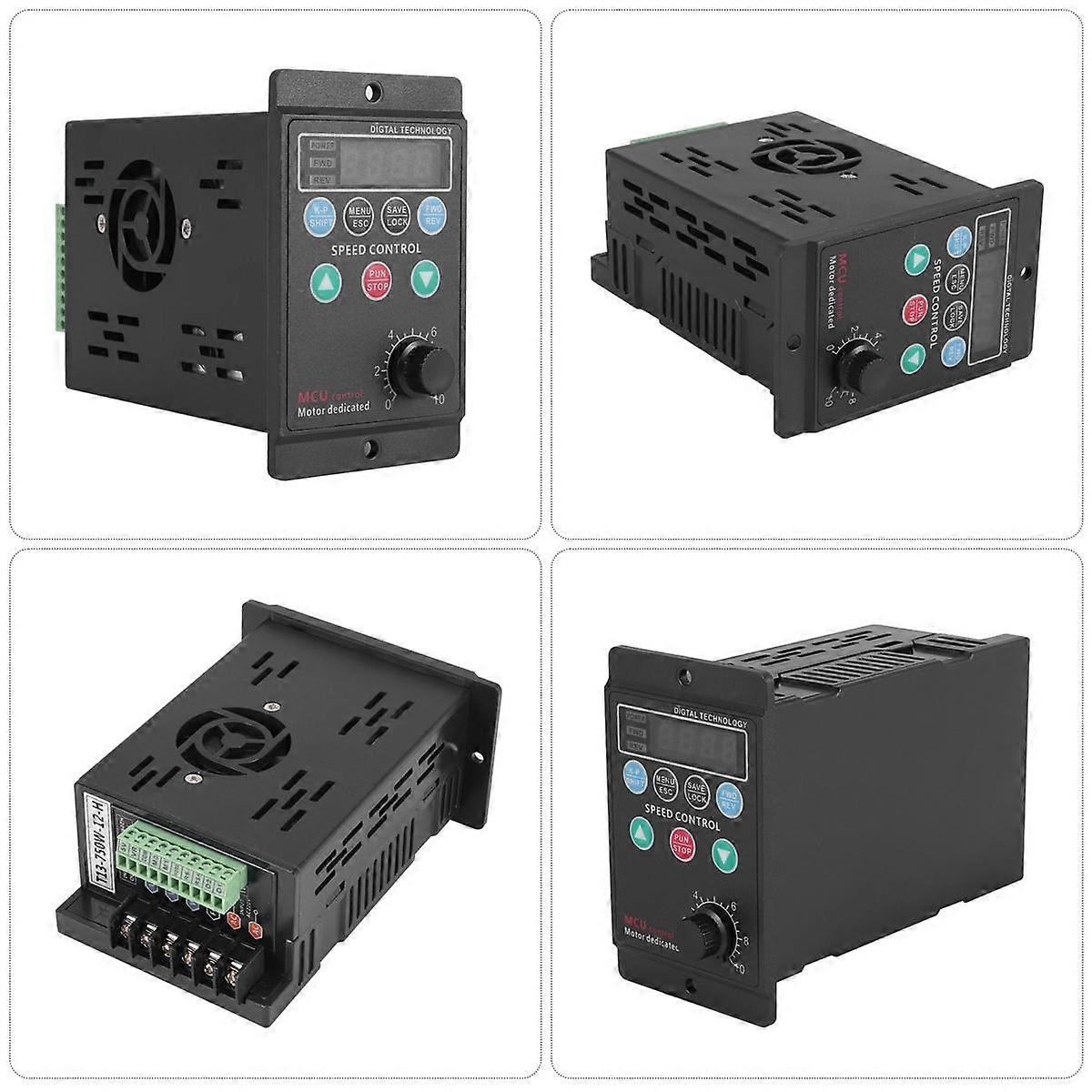 220V 750W Single-Phase Input 3-Phase Output Motor Driver Frequency Converter with Four-Digit Digita