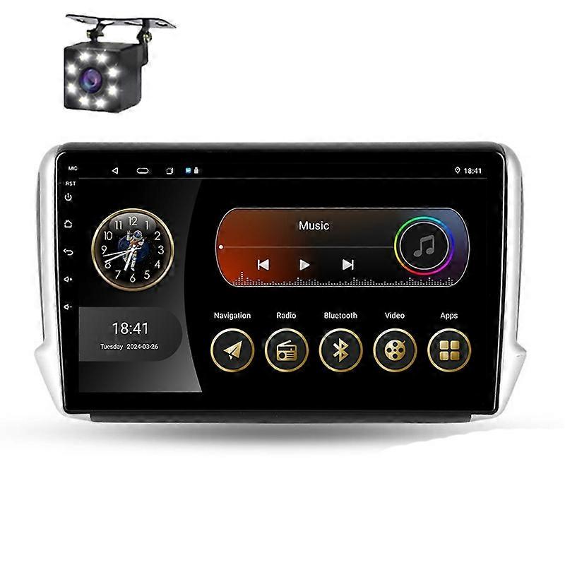 Android Car Radio For Peugeot 2008 1 2013 - 2020 Auto Multimedia Player